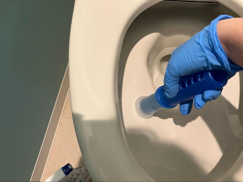 汚れ防止のジェルスタンプ
