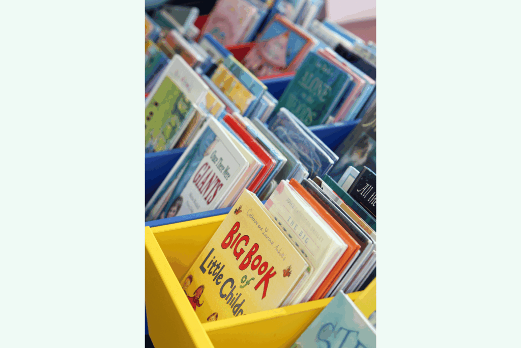 表紙が見える「面陳列」が基本