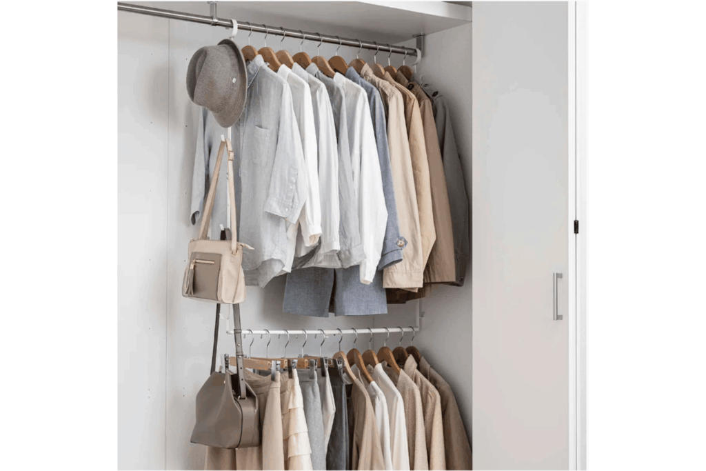 【デメリット】『伸縮収納力アップ2段ハンガー』の注意点